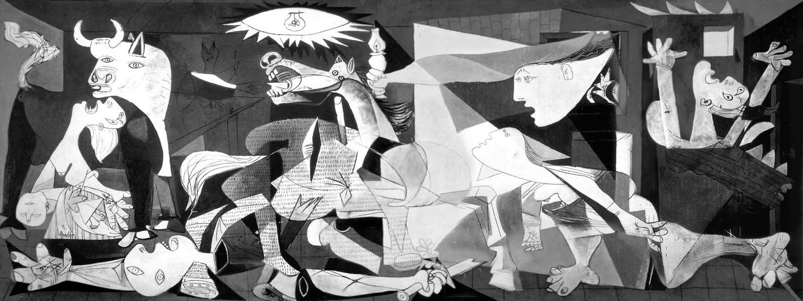 Guernica, Pablo Picasso, 1937;  Museo Nacional Centro de Arte Reina Sofía